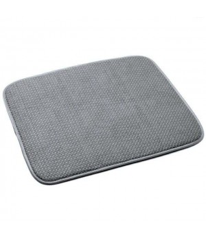 Microfiber Dishes Drainer Mats Absorbent Dish Drying Mat For Kitchen Table Placemat Kitchen Accessories17.8 By 15.8 Inch 4540Cm