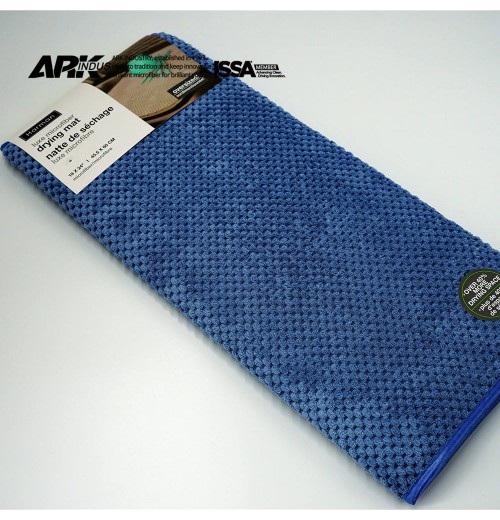 wholesale microfiber euro standard grid sponge placemat