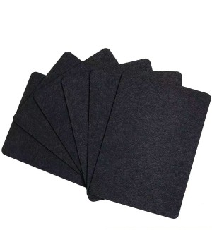 Kitchen Accessories Felt Dining Table Mat and Placemat Set for Dining Grey Mats & Pads Home Hotel Restaurant Felt,felt Irregular